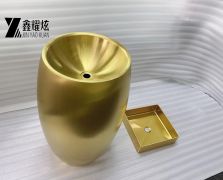 發絲黃銅金邊桌家具