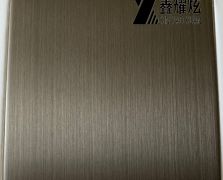 Yx8825 發(fā)紋青銅金不銹鋼板